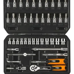 KLUCZE NASADOWE 1/4" 46szt 08-660 CrV NEO Hit cenowy